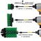 Drill Brush Power Scrubber By Useful Products 5 in W 7 in L Brush, Green G-S-42J-5X-QC-DB - alternate 6